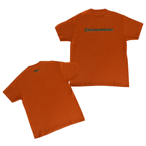 Men “Kickrunnerz T-Shirt” (Orange)