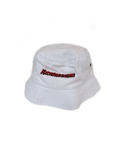 Kickrunnerz “Bucket Hat” (White)